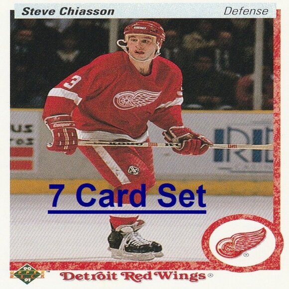 Steve Chiasson Hockey Card Collection - Picture 1 of 8